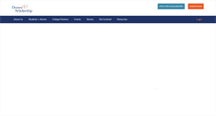 Desktop Screenshot of denverscholarship.org